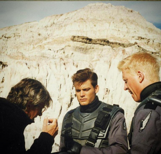 Żołnierze kosmosu - zdjęcie z planu