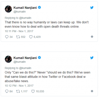 Twitter/Kumail Nanjiani