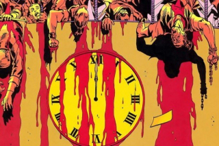 Dwukrotnie w filmie pojawiają się nawiązania do komiksu "Strażnicy" - najpierw Bruce mówi Dianie o "zegarze zagłady" (ten symbol wykorzystał Alan Moore w swoim dziele), a potem Batman zakłada gugle do złudzenia przypominające te, które były elementem stroju Nite Owla II, jednego z członków Strażników