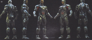 Liga Sprawiedliwości - szkic koncepcyjny