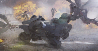 Liga Sprawiedliwości - szkic koncepcyjny