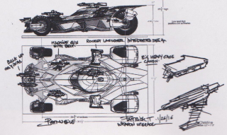 Liga Sprawiedliwości - szkic koncepcyjny