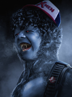 Dustin - Beast - Stranger Things