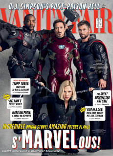 Avengers: Infinity War - okładki Vanity Fair