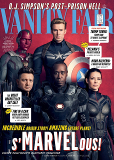 Avengers: Infinity War - okładki Vanity Fair