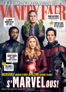 Avengers: Infinity War - okładki Vanity Fair