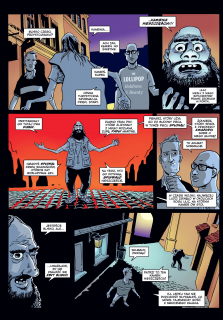 Miasto narysowane - plansza