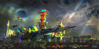 Thor Ragnarok - szkic koncepcyjny