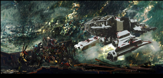 Thor Ragnarok - szkic koncepcyjny