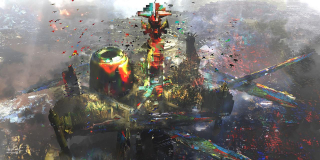 Thor Ragnarok - szkic koncepcyjny