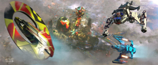 Thor Ragnarok - szkic koncepcyjny