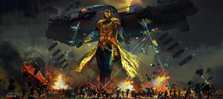 Thor Ragnarok - szkic koncepcyjny