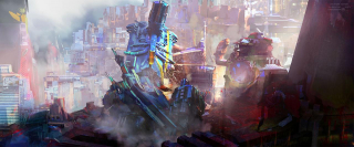 Thor Ragnarok - szkic koncepcyjny