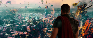 Thor Ragnarok - szkic koncepcyjny