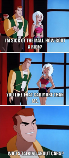 Batman przyszłości i kwestia pierwszeństwa kobiet w stosunku do aut (lub odwrotnie)