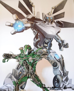 Sebastian Kucharski - popkulturowe rzeźby ze złomu