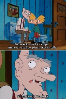 Okazuje się, że dziadek był hipisem