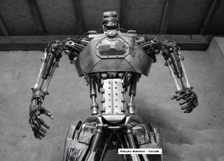 Sebastian Kucharski - popkulturowe rzeźby ze złomu