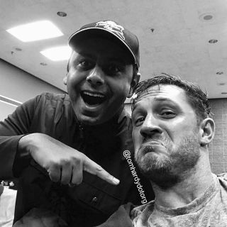 Venom - zdjęcie zakulisowe