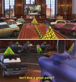 Auta 2 - jeśli nie wiecie, co oznacza "Lemon Party", znajdźcie tę frazę w wyszukiwarce