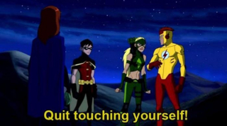 Wally West i jego problemy z dotykaniem