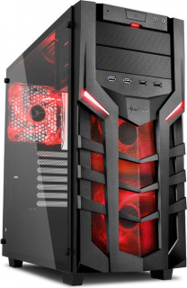 Obudowa Sharkoon DG7000-G Red