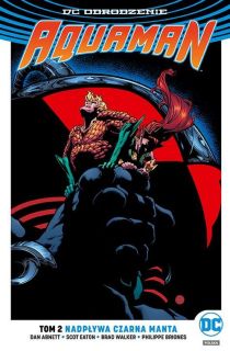 Aquaman – Nadpływa Czarna Manta, tom 2 - okładka