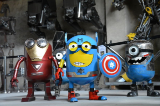 Sebastian Kucharski - popkulturowe rzeźby ze złomu