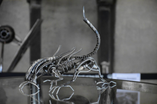 Sebastian Kucharski - popkulturowe rzeźby ze złomu