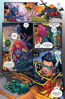 Nastoletni Tytani #01. Damian wie lepiej - plansza