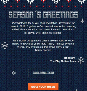 Prezent – PS Store świąteczny Temat