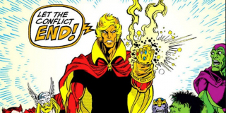 Odwraca swoje własne akcje - jeśli nawet ktoś za pomocą Rękawicy zniszczy Wszechświat, to jeśli trafi ona w ręce herosa, ten najprawdopodobniej będzie mógł dzięki niej odwrócić bieg wydarzeń