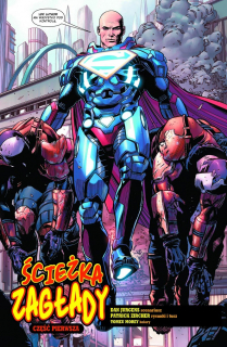 Superman. Action Comics #01. Ścieżka zagłady - plansza 1