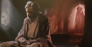 Szkic koncepcyjny z filmu Ostatni Jedi