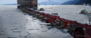 Gwiezdne Wojny: ostatni Jedi - szkic koncepcyjny