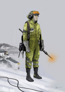 Gwiezdne Wojny: ostatni Jedi - szkic koncepcyjny