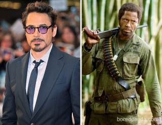 Robert Downey Jr. - Kirk Lazarus, Jaja w tropikach