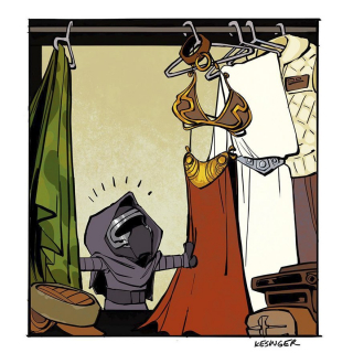 Gwiezdne Wojny - Calvin i Hobbes