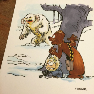 Gwiezdne Wojny - Calvin i Hobbes