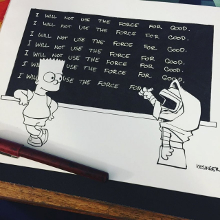 Gwiezdne Wojny - Calvin i Hobbes