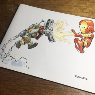 Gwiezdne Wojny - Calvin i Hobbes