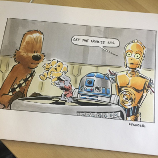 Gwiezdne Wojny - Calvin i Hobbes