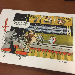 Gwiezdne Wojny - Calvin i Hobbes