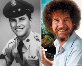Bob Ross - sierżant w lotnictwie USA