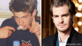 Andrew Garfield - pracownik Starbucks Coffee