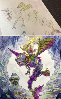 Rysunki syna i ojca - galeria