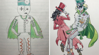 Rysunki syna i ojca - galeria