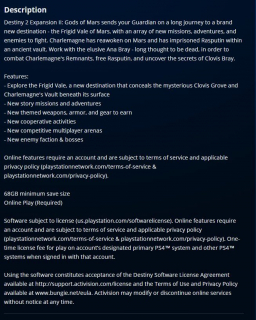 Destiny 2: Gods of Mars - opis dodatku