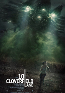 10 Cloverfield Lane - już sam plakat zdradził, że to nie jest zwykły dramat o porwaniu...
