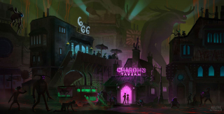 Afterparty – szkic koncepcyjny